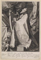 KG 01995
<br/>
David bespeelt de harp
<br/>
<em>Passe, Willem de (1598?-voor 1637)</em>